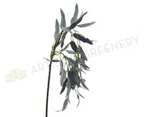 LEA0090 Artificial Weeping Gum Blossom / Weeping Eucalyptus 121cm Grey | ARTISTIC GREENERY PERTH WA