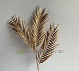 LEA0106 Faux Gold Palm Leaves 93cm | ARTISTIC GREENERY