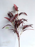 LEA0113PUR Artificial Seeded Gum Leaves 88cm Purple | ARTISTIC GREENERY