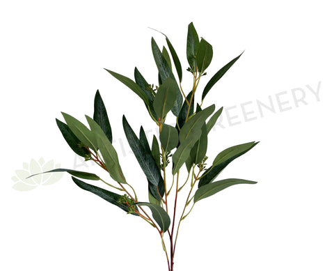 LEA0103 Artificial Seeded Gum Leaves 88cm | ARTISTIC GREENERY