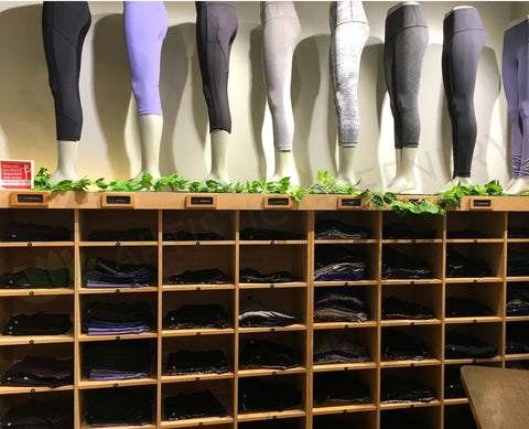 Lululemon Sportswear Retail Shop - Garland Hire for Decoration