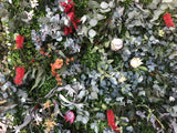 For Hire - Native Flower Wall 200 x 200cm | ARTISTIC GREENERY
