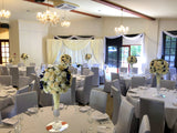 For Hire - Cream Backdrop with LED Lights (Code: HI0014)