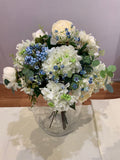 FA1088 - Peony & Hydrangea Floral Arrangement 46cm Tall