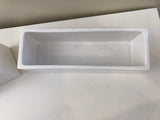 Ceramic Rectangle Planter / Pot (code: RECTCERWHI-9209) 2 Sizes  - White