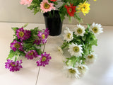 SP0079NEW Gerbera Daisy Bunch 41cm 5 Colours - CLEARANCE