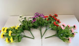 SP0079NEW Gerbera Daisy Bunch 41cm 5 Colours - CLEARANCE