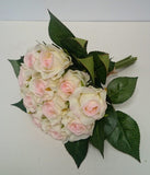 Baby Pink with White