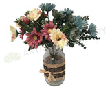 SP0196 Chrysanthemum Bunch (European Style) 27cm 3 Colours