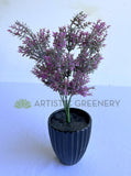 SP0219 Artificial Greenery Pick 30cm Green / Pink | ARTISTIC GREENERY PERTH LEADING ARTIFICIAL PLANTS SUPPLIER