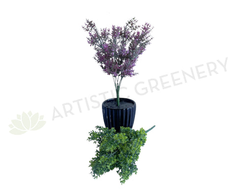 SP0219 Artificial Greenery Pick 30cm Green / Pink | ARTISTIC GREENERY PERTH LEADING ARTIFICIAL PLANTS SUPPLIER