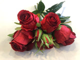 SP0241 Deluxe Rose Bunch 27cm 4 Colours