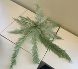 Grey Green - SP0270 Large Fern Bunch (new colour) 70cm long (upright 36cm) 