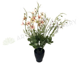 SP0284 Small Daisy Bunch 37cm Light Pink / White