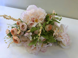 SP0287 Peony & Ranunculus Bouquet 53cm Lilac / Pink