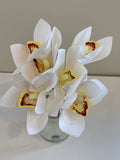 SP0316 Cymbidium Orchid 27cm White