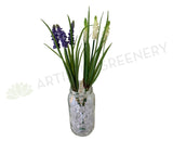 SP0320 Muscari 29cm Purple & White