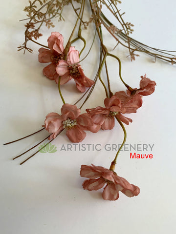 SP0361 Faux Dried-Look Flower - Cosmos 58cm 5 Colours | ARTISTIC GREENERY