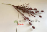 SP0368 Fake Dried-Look Flower - Wild Flower 60cm 4 Colours | ARTISTIC GREENERY Perth WA