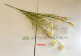 SP0368 Fake Dried-Look Flower - Wild Flower 60cm 4 Colours | ARTISTIC GREENERY Perth WA