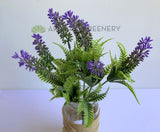 SP0381 Artificial Lavender Bunch 34cm SPECIAL | ARTISTIC GREENERY