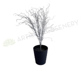 SP0390 Silver Glitter Spanish Moss / Old Man Beard Bunch 51cm | ARTISTIC GREENERY