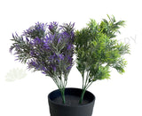 SP0408 Greenery Bunch 32cm Green / Purple