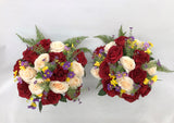 Grave Stone Flowers 35 x 35 cm - SYM0020