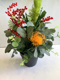 Headsotne Flowers Native Flowers Styles 40cm Tall - SYM0041| ARTISTIC GREENERY