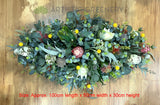 Australian Native Casket Spray / Memorial Flowers 70cm /100cm / 140cm Long - SYM0043