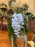 Sandra Levy Valensi - arrangement 3 - Orchid -  45(w) x 80(h) $289 | ARTISTIC GREENERY