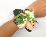 Round Bouquet - Pink & White - Saska B