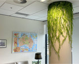 Schlumberger Australia (Perth) - artificial creepers climbing plants for column pillar | ARTISTIC GREENERY