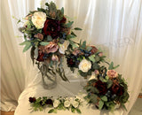 ARTISTIC GREENERY - Teardrop / Natural Bouquet - Mixed Flowers & Greenery - Shannon W