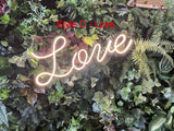 For Hire - Neon Sign 4 Styles - Couple / Marry Me / Love / Happy Birthday  (Code: HI0052) | ARTISTIC GREENERY 