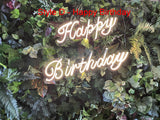 For Hire - Neon Sign 4 Styles - Couple / Marry Me / Love / Happy Birthday  (Code: HI0052) | ARTISTIC GREENERY 