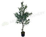 T0156 Artificial Olive Tree with Black Olives 120cm | ARTISTIC GREENERY