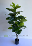 T0175 Imitation Fiddle Leaf Fig Plant 120cm | ARTISTIC GREENERY