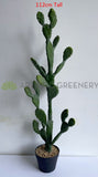 T0180 Artificial Barbary Fig / Prickly Pear Cactus 2 Sizes (76cm / 112cm)  | ARTISTIC GREENERY