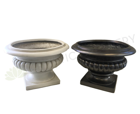 FG-TR404L Fiberglass Urn / Pot 30cm Tall 2 Styles
