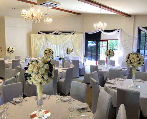 Wedding Package - White & Blue - Jackie & Russell