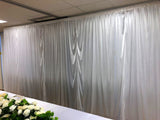 For Hire - White Backdrop & Bridal Centrepiece