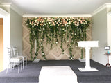 For Hire - Floral Backdrop 300cm wide x  240cm tall